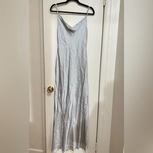 NWT L’AGENCE Adrianne Silk Satin Dress Size 2